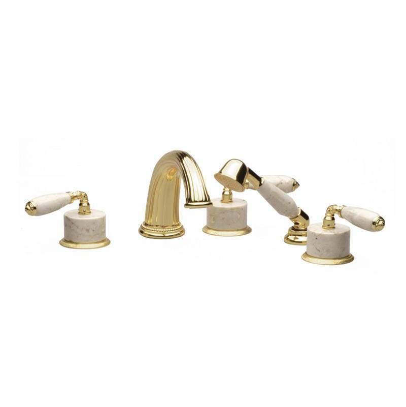 Phylrich Deck Mount Roman Tub Faucets With Hand Showers item K2338DP1-024B