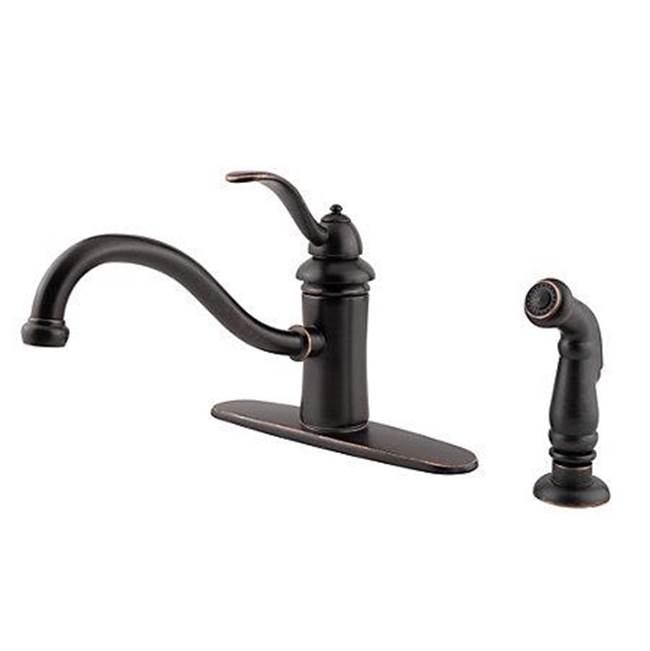 Pfister Single Hole Kitchen Faucets item GT34-4TYY