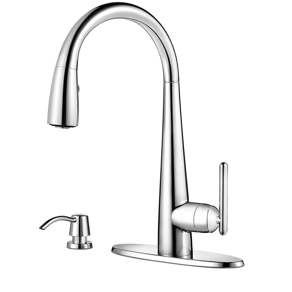 Pfister Single Hole Kitchen Faucets item GT529-SMC