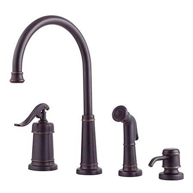 Pfister Single Hole Kitchen Faucets item LG26-4YPY