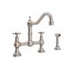Rohl - U.4755X-STN-2 - Bridge Kitchen Faucets