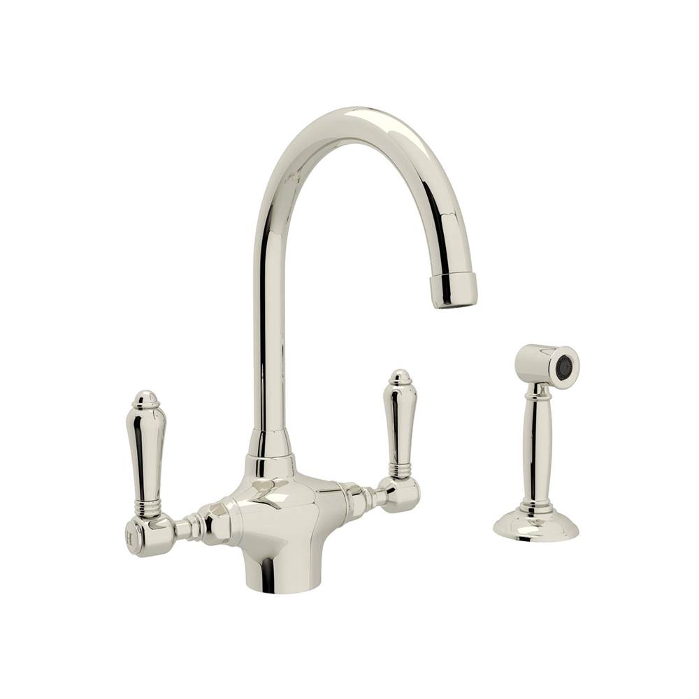 Rohl Deck Mount Kitchen Faucets item A1676LMWSPN-2