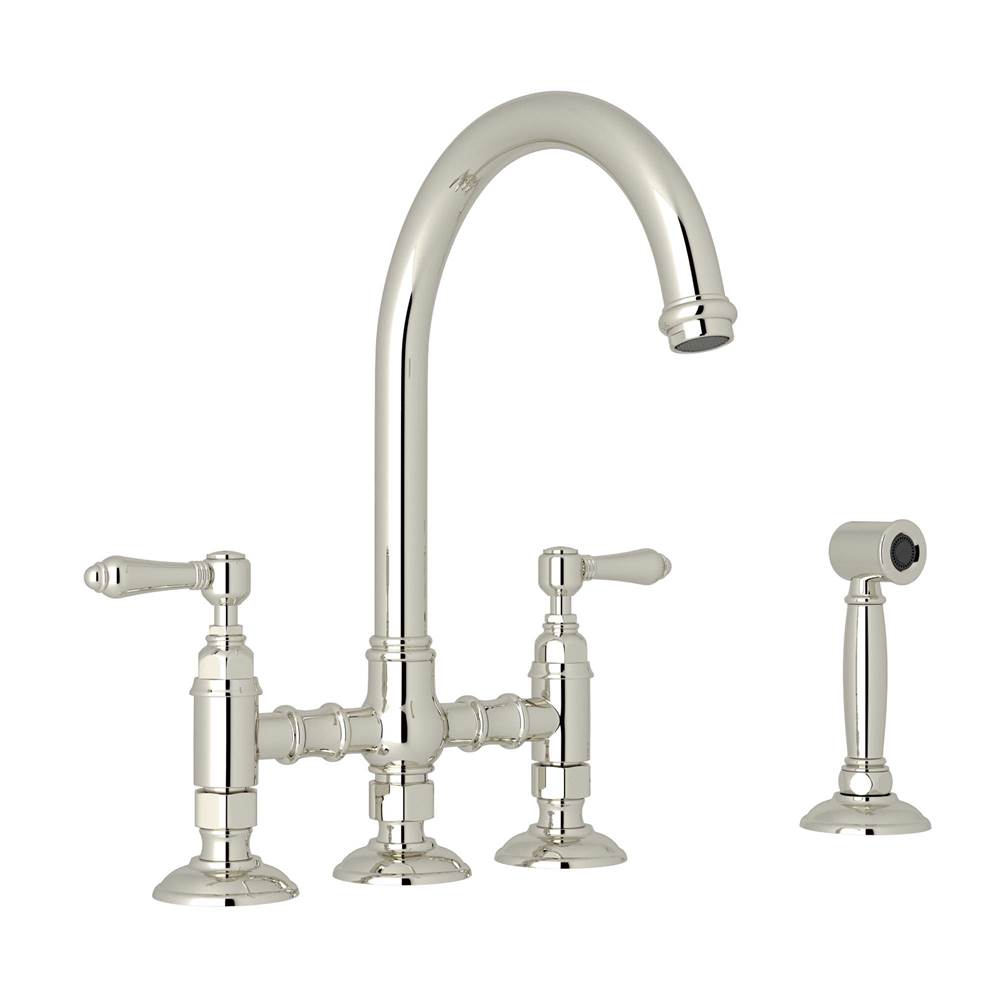 Rohl Bridge Kitchen Faucets item A1461LMWSPN-2