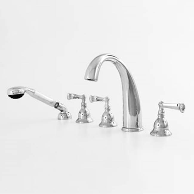 Sigma Deck Mount Roman Tub Faucets With Hand Showers item 1.201393T.59