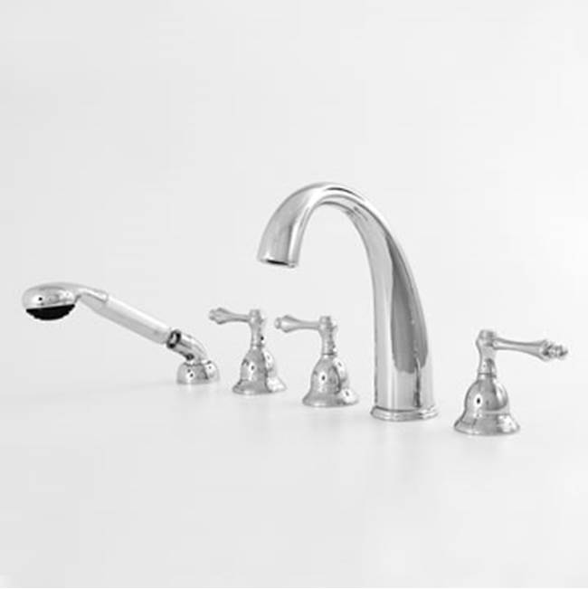 Sigma Deck Mount Roman Tub Faucets With Hand Showers item 1.201793T.33