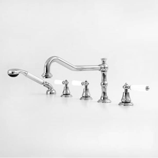Sigma Deck Mount Roman Tub Faucets With Hand Showers item 1.355793T.05