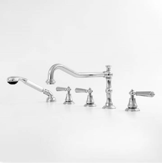 Sigma Deck Mount Roman Tub Faucets With Hand Showers item 1.355993T.46