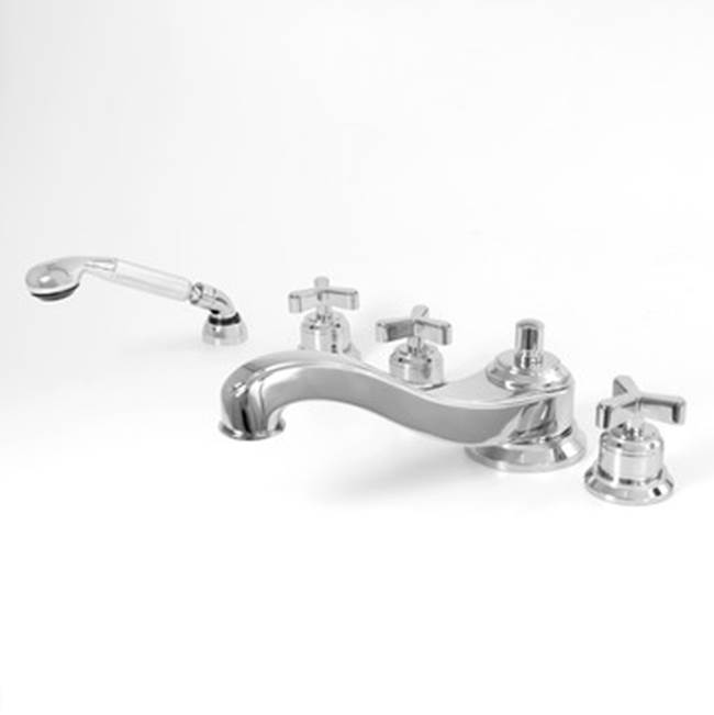 Sigma Deck Mount Roman Tub Faucets With Hand Showers item 1.629493T.24