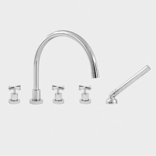 Sigma Deck Mount Roman Tub Faucets With Hand Showers item 1.344893T.23