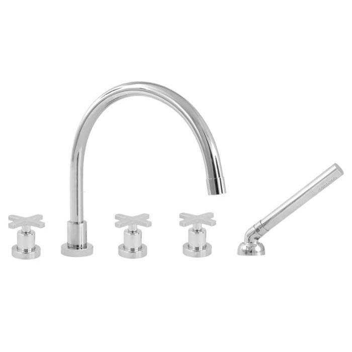 Sigma Deck Mount Roman Tub Faucets With Hand Showers item 1.343093T.46