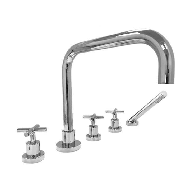 Sigma Deck Mount Roman Tub Faucets With Hand Showers item 1.444893T.63