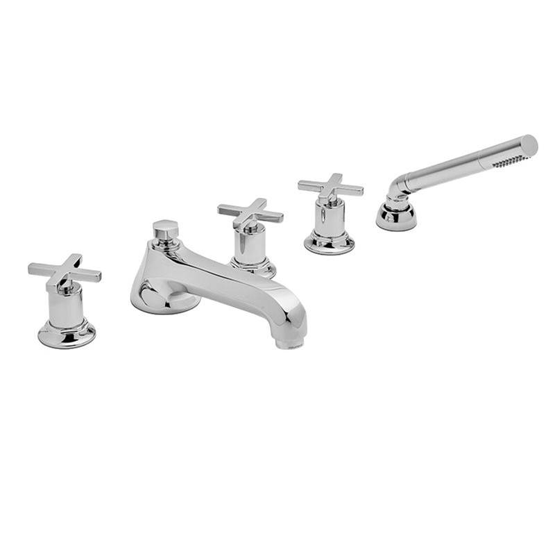 Sigma Deck Mount Roman Tub Faucets With Hand Showers item 1.313993T.44