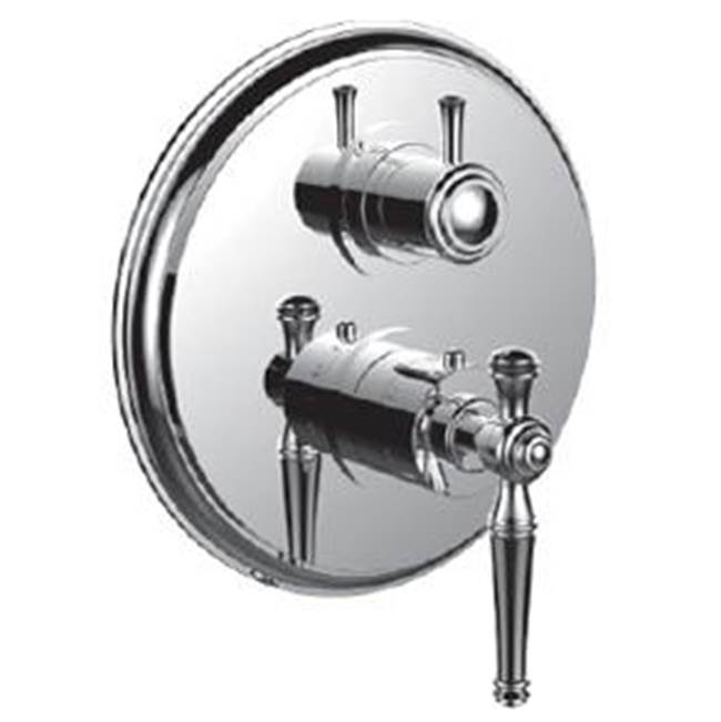 Santec Thermostatic Valve Trims With Integrated Diverter Shower Faucet Trims item 7098KL97-TM