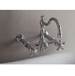 Strom Living - P1124S - Wall Mount Clawfoot Bathtub Faucets