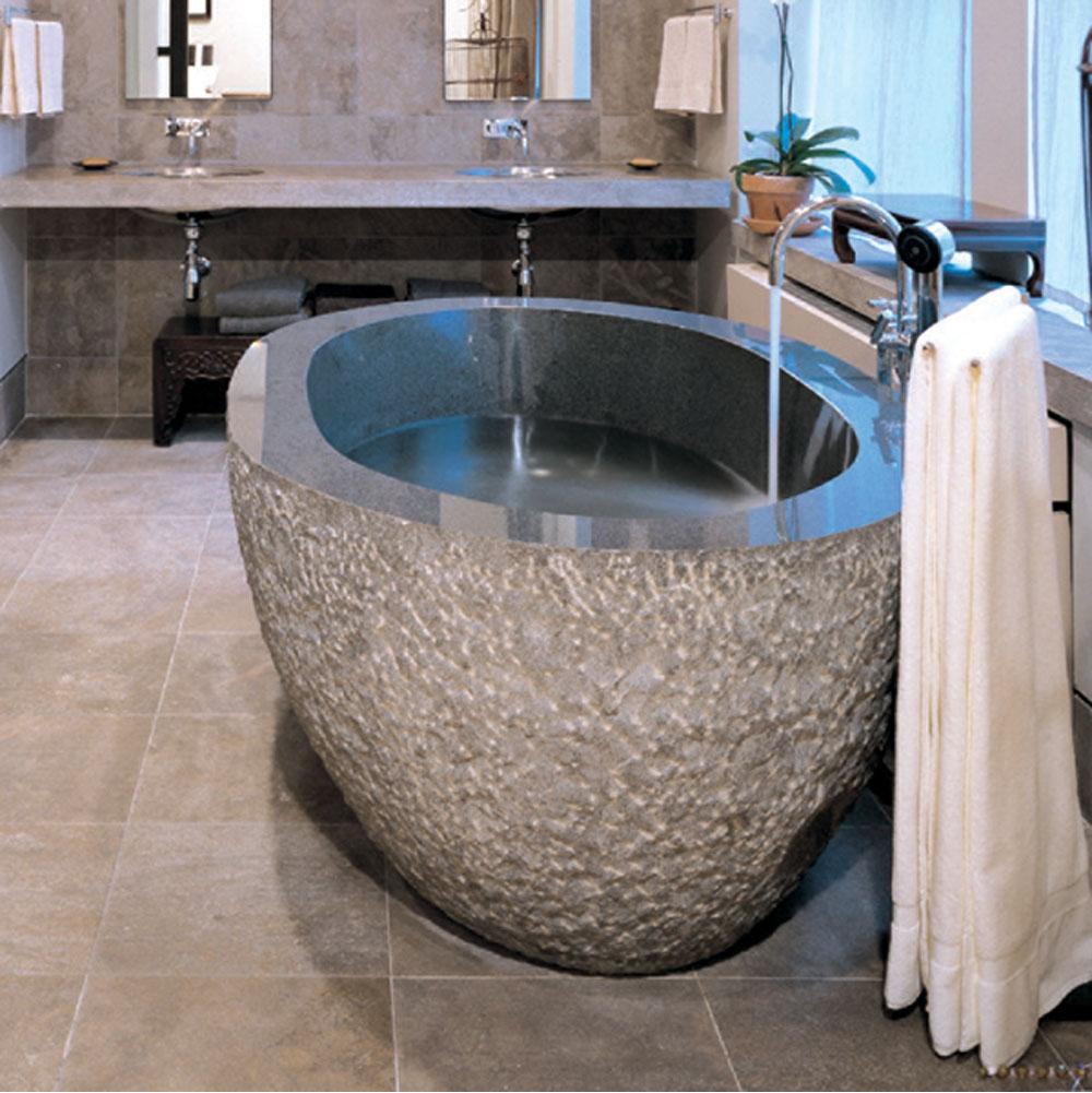 Stone Forest Free Standing Soaking Tubs item C40-72 BG