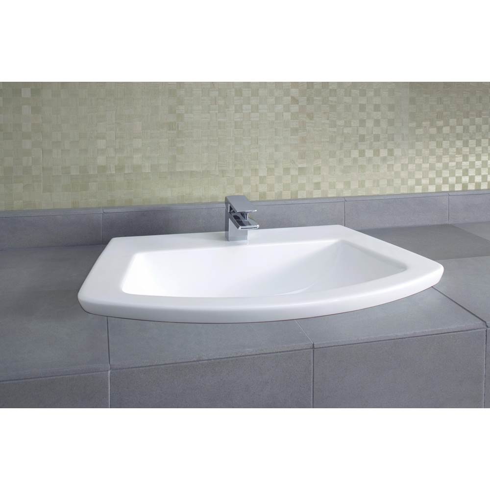 Toto Bathroom Sinks Drop In Contemporary White Cotton