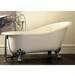 Victoria And Albert - SHR-N-SW-OF + FT-SHR-WH - Clawfoot Soaking Tubs