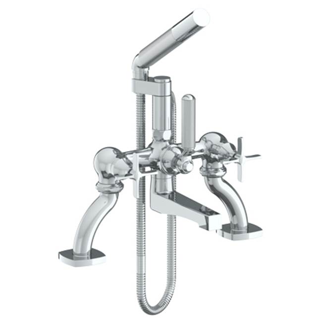 Watermark Deck Mount Roman Tub Faucets With Hand Showers item 115-8.2-MZ5-APB