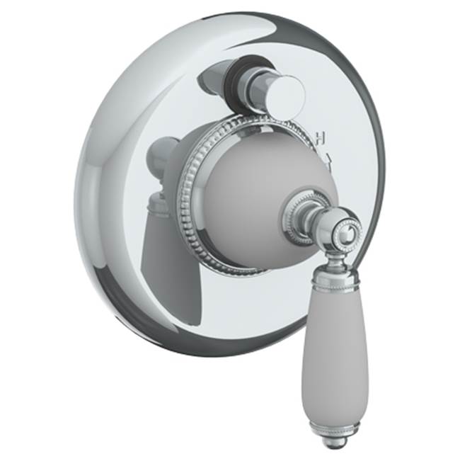 Watermark Pressure Balance Trims With Integrated Diverter Shower Faucet Trims item 180-P90-CC-WH