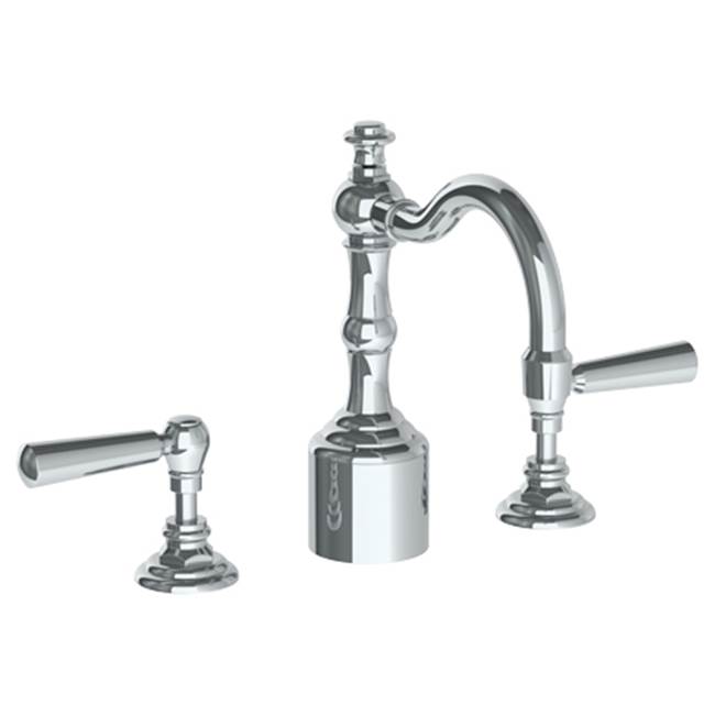 Watermark Deck Mount Bathroom Sink Faucets item 206-2X-S1A-PN