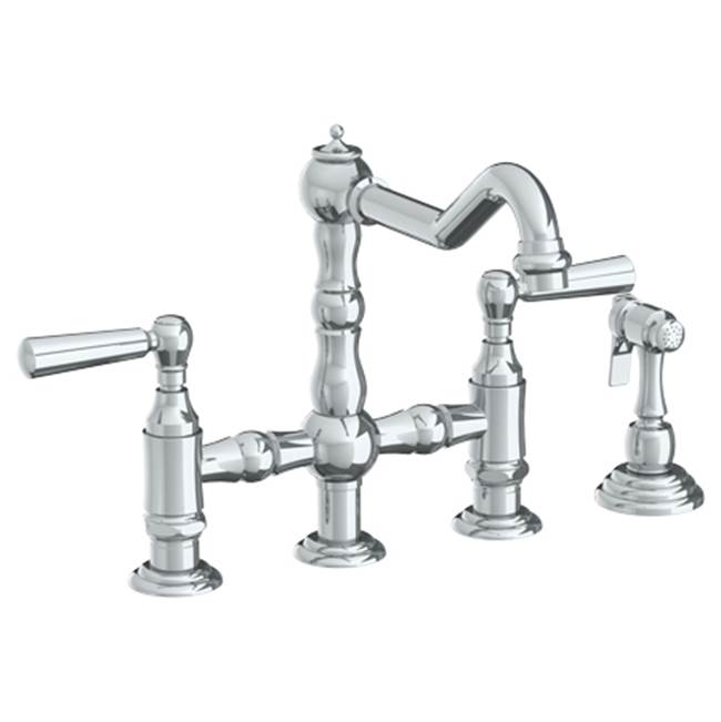 Watermark Bridge Kitchen Faucets item 206-7.6-S1A-WH