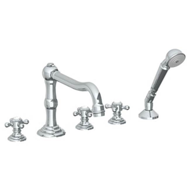 Watermark Deck Mount Roman Tub Faucets With Hand Showers item 206-8.1-V-AB