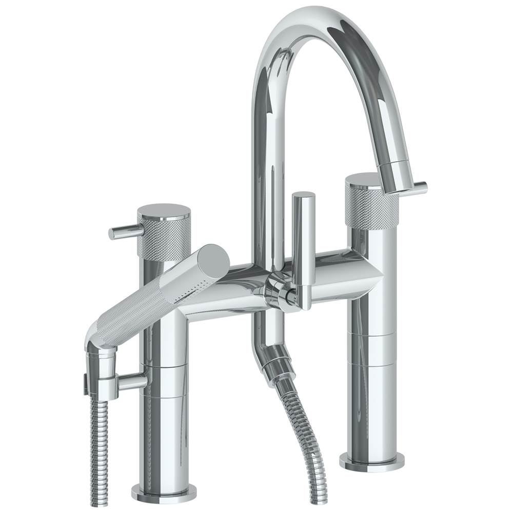 Watermark Deck Mount Roman Tub Faucets With Hand Showers item 22-8.2-TIC-VB
