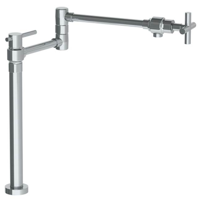 Watermark Deck Mount Pot Filler Faucets item 23-7.9-L9-SBZ