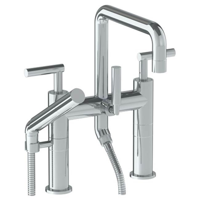 Watermark Deck Mount Roman Tub Faucets With Hand Showers item 23-8.26.2-L8-PVD