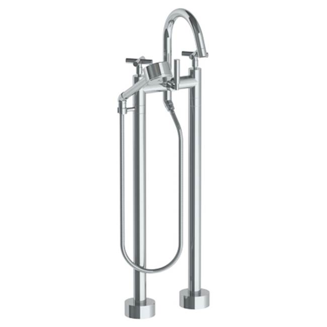 Watermark  Roman Tub Faucets With Hand Showers item 23-8.3V-L9-APB