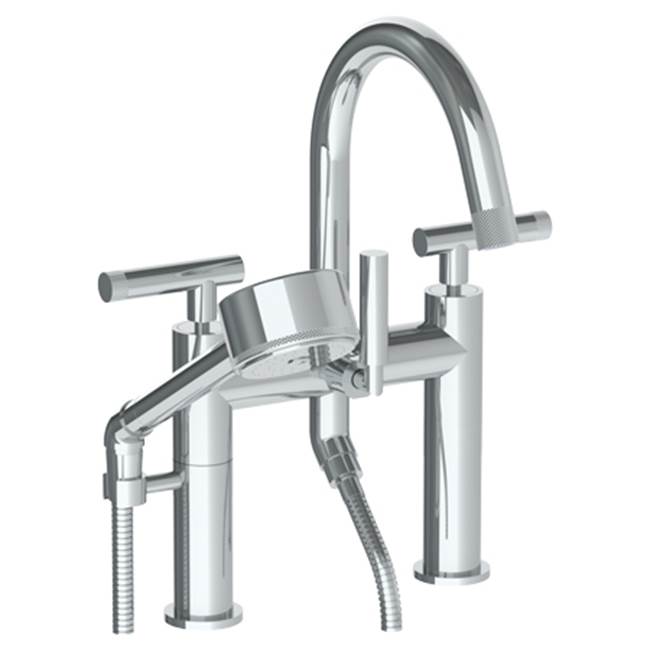 Watermark Deck Mount Roman Tub Faucets With Hand Showers item 25-8.2-IN14-SN