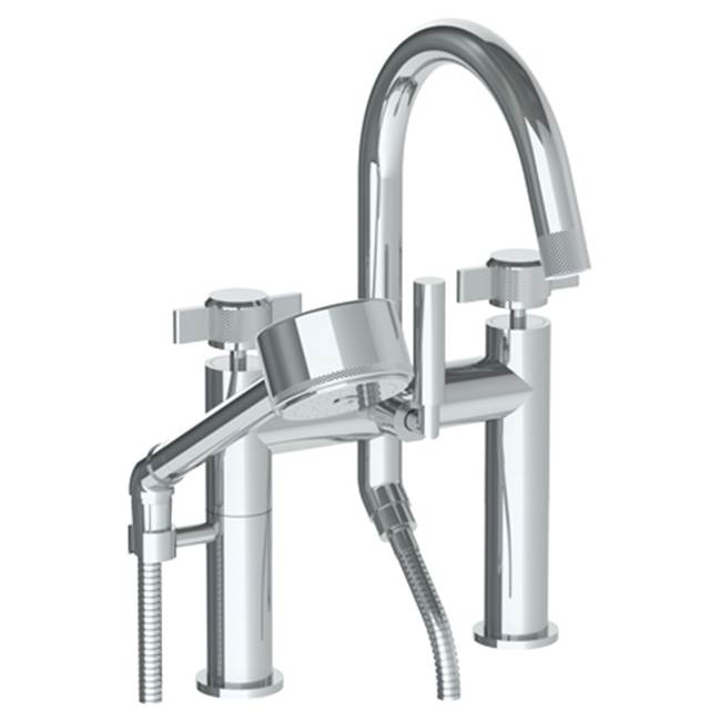 Watermark Deck Mount Roman Tub Faucets With Hand Showers item 25-8.2-IN16-SN