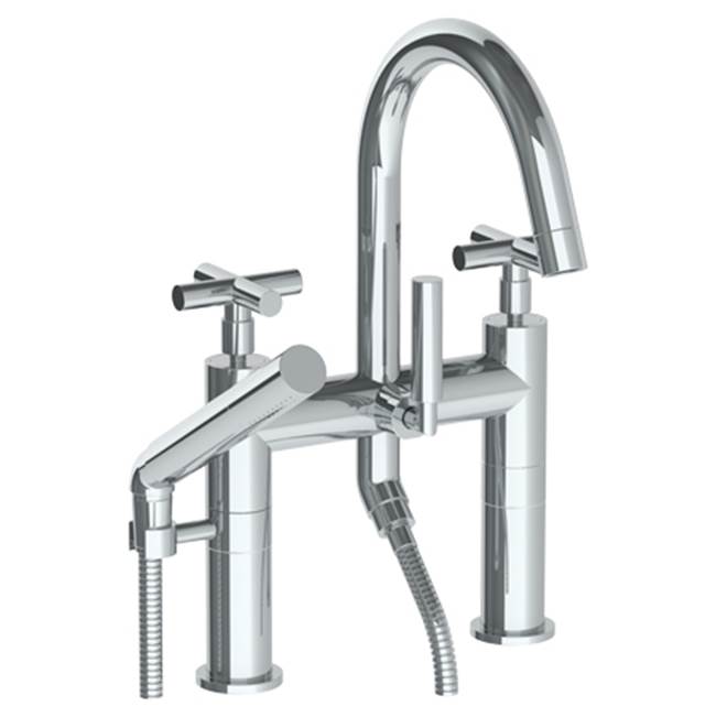 Watermark Deck Mount Roman Tub Faucets With Hand Showers item 27-8.2-CL15-VB