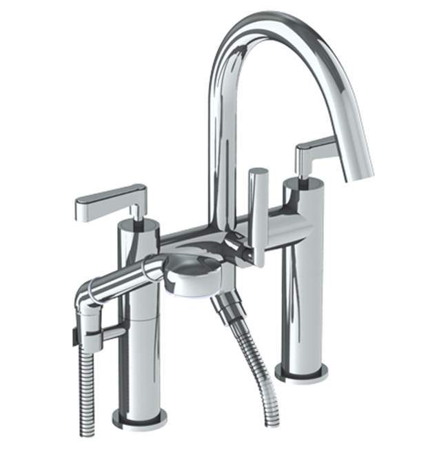 Watermark Deck Mount Roman Tub Faucets With Hand Showers item 30-8.2-TR24-PN