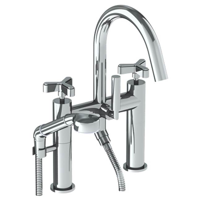 Watermark Deck Mount Roman Tub Faucets With Hand Showers item 30-8.2-TR25-AB