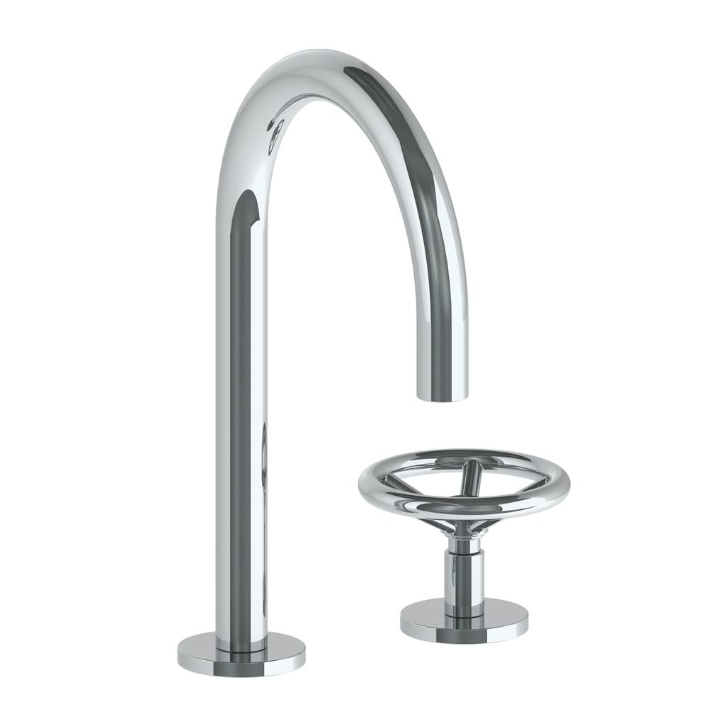 Watermark Deck Mount Bathroom Sink Faucets item 31-1.3G-BK-PT