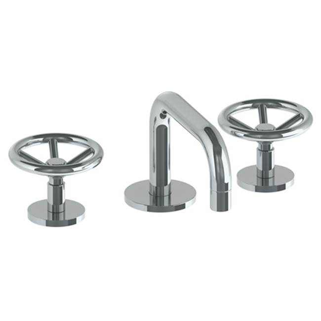 Watermark Deck Mount Bathroom Sink Faucets item 31-2-BK-PN