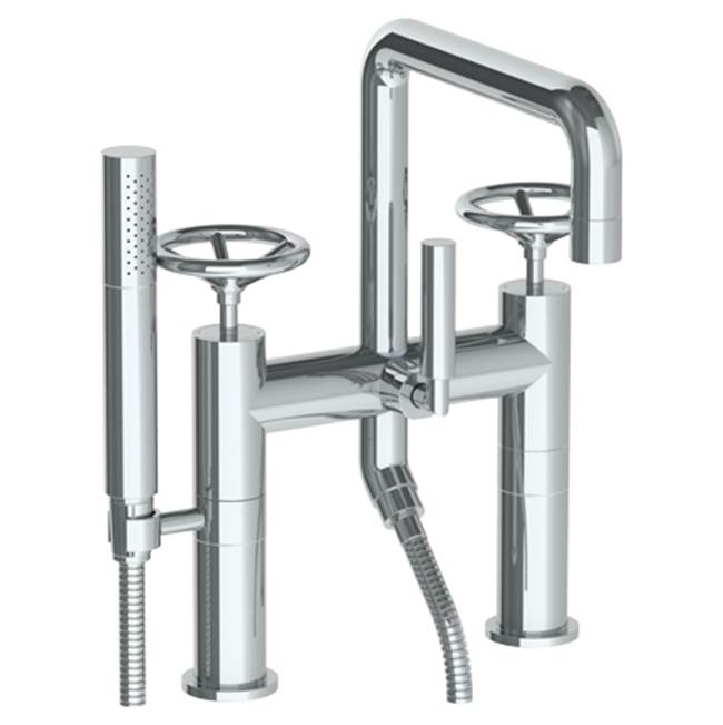Watermark Deck Mount Roman Tub Faucets With Hand Showers item 31-8.26.2-BK-VB