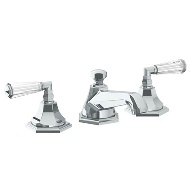 Watermark Deck Mount Bathroom Sink Faucets item 314-2-CRY4-VB