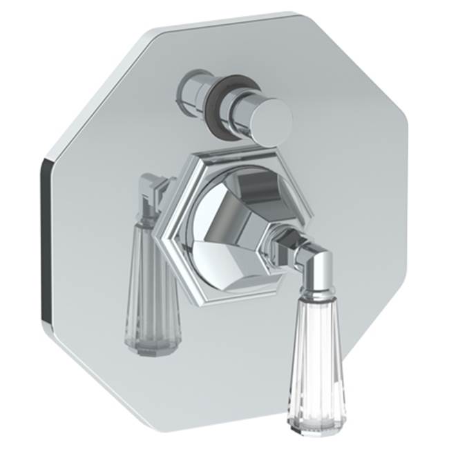 Watermark Pressure Balance Trims With Integrated Diverter Shower Faucet Trims item 314-P90-CRY4-PG