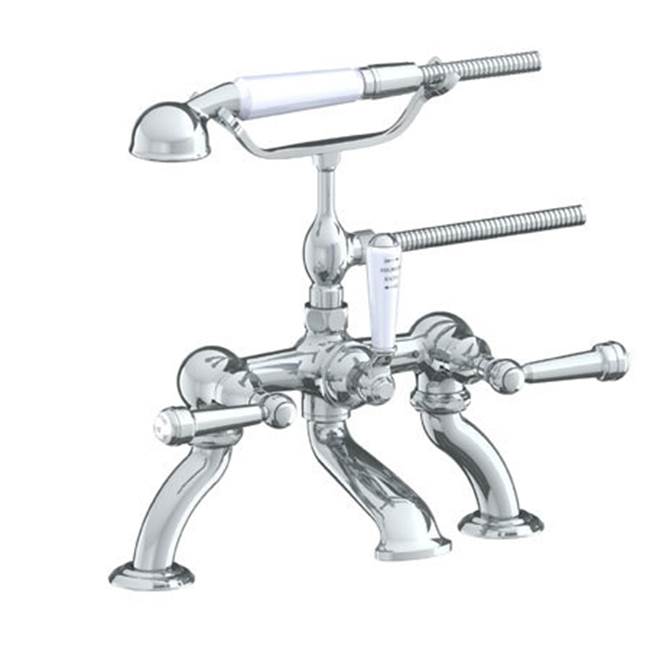 Watermark Deck Mount Roman Tub Faucets With Hand Showers item 321-8.2-S2-SN