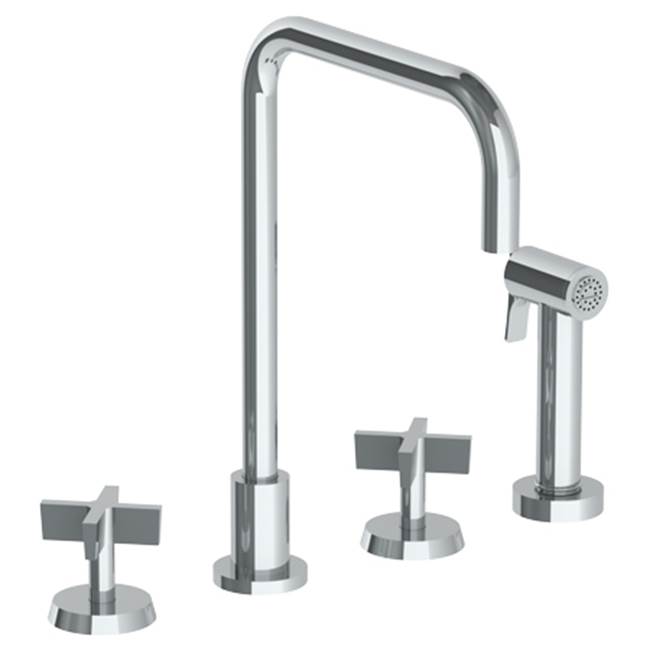 Watermark Deck Mount Kitchen Faucets item 37-7.1-BL3-AB