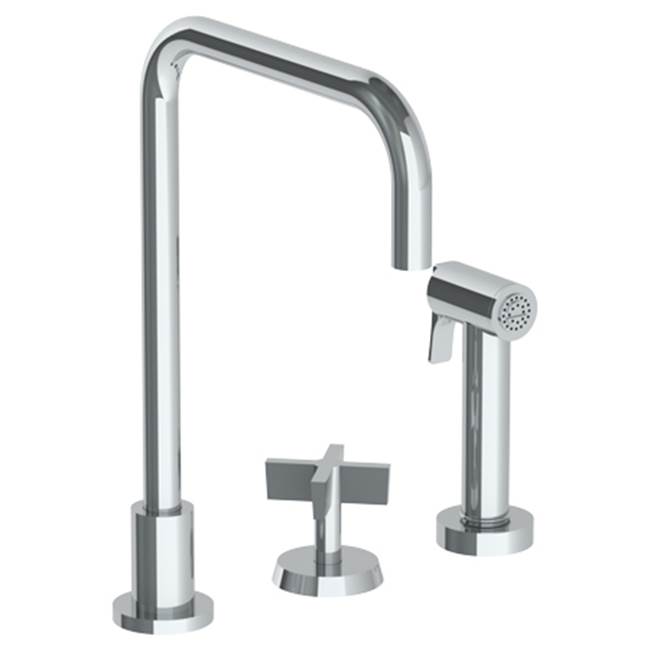 Watermark Deck Mount Kitchen Faucets item 37-7.1.3A-BL3-SN