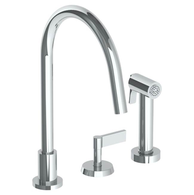Watermark Deck Mount Kitchen Faucets item 37-7.1.3GA-BL2-AB