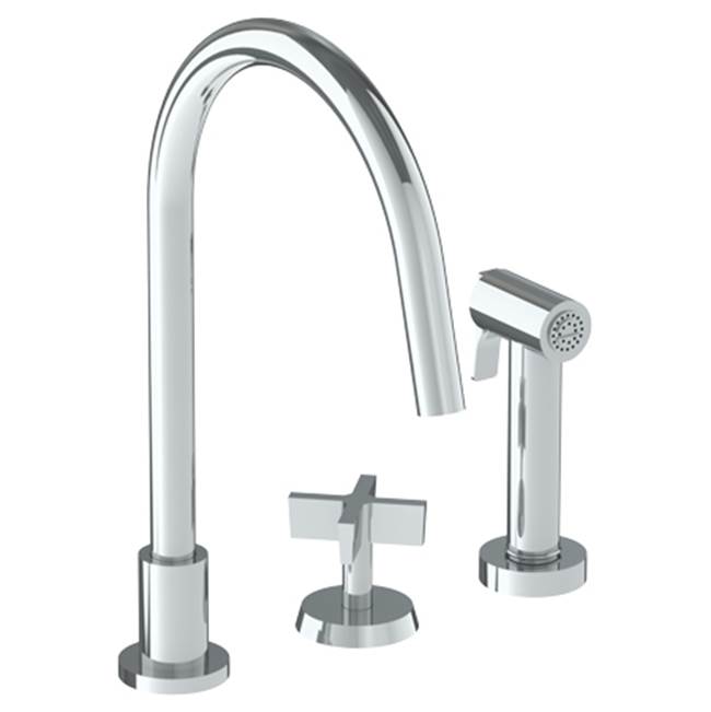 Watermark Deck Mount Kitchen Faucets item 37-7.1.3GA-BL3-ORB