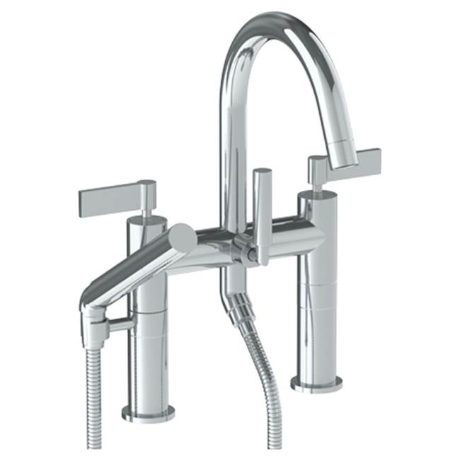 Watermark Deck Mount Roman Tub Faucets With Hand Showers item 37-8.2-BL2-SN
