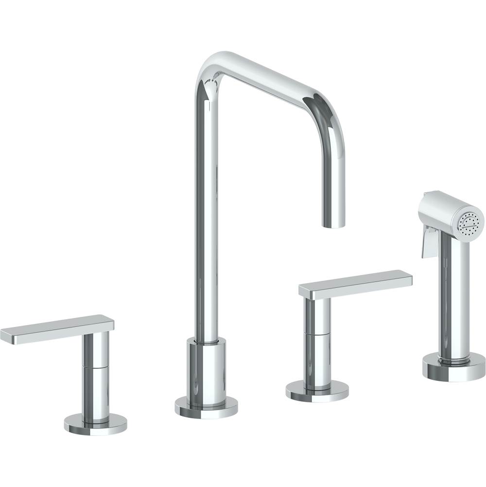 Watermark Deck Mount Kitchen Faucets item 70-7.1-RNS4-PVD