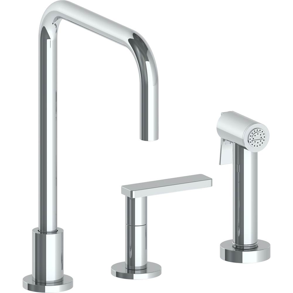 Watermark Deck Mount Kitchen Faucets item 70-7.1.3A-RNS4-GP