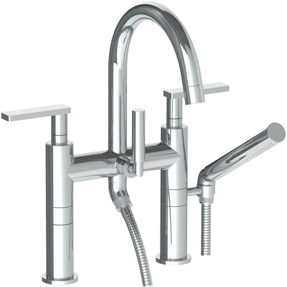 Watermark Deck Mount Roman Tub Faucets With Hand Showers item 70-8.2-RNS4-VB
