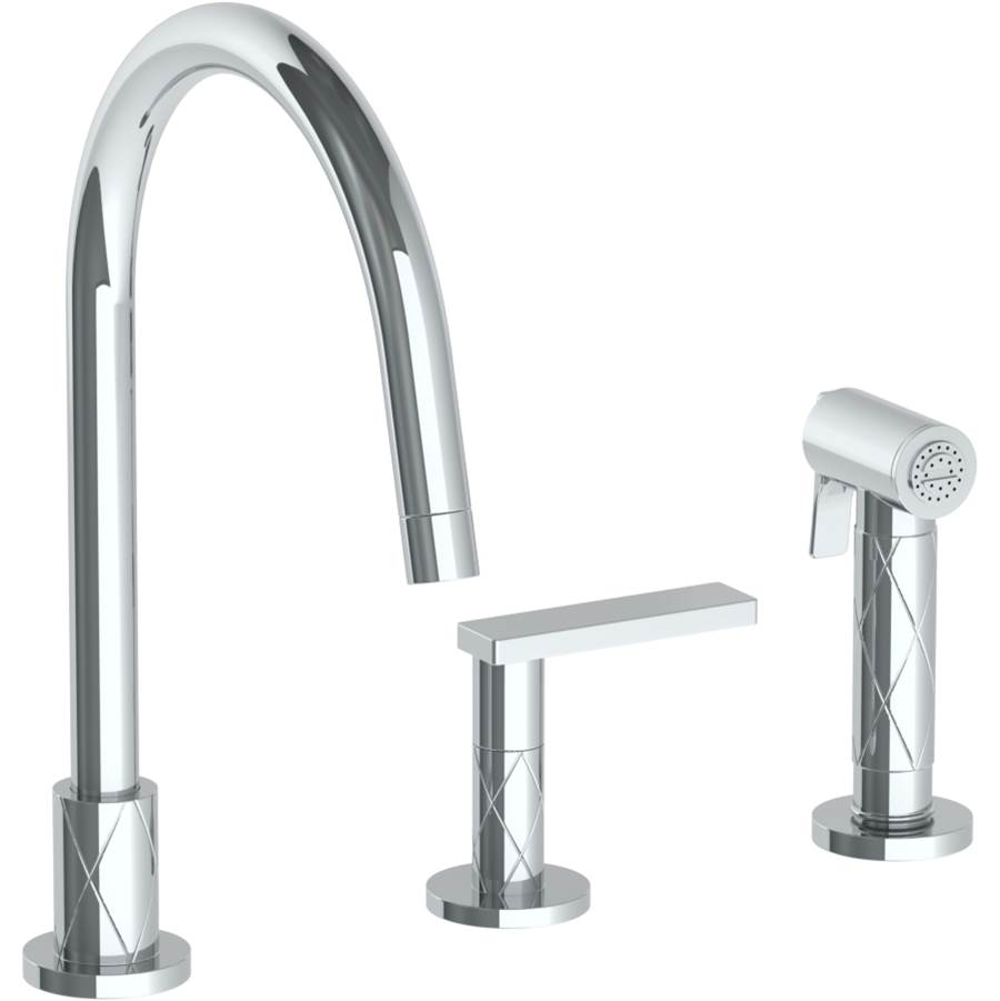 Watermark Deck Mount Kitchen Faucets item 71-7.1.3GA-LLD4-AGN